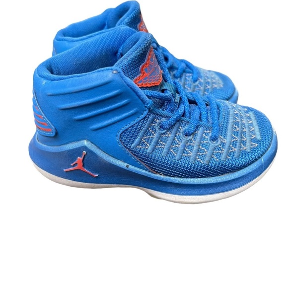 KIDS TODDLER JORDAN WHY NOT ZERO Toddler Shoes Blue/orange Size 7c - Picture 2 of 8